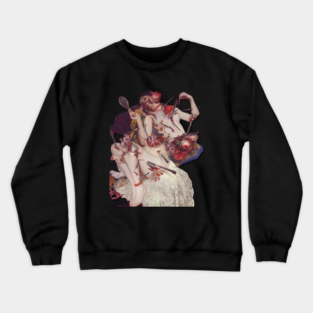 Broken Crewneck Sweatshirt by Hollyisradicool